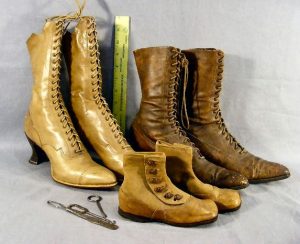 reproduction victorian button boots