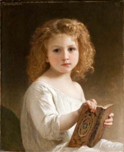 William Adolphe Bouguereau's the story book