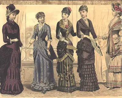 1880s women's fashion