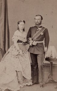 Princess Alice with husband