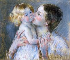 A Kiss for Baby Anne - Mary Stevenson Cassatt
