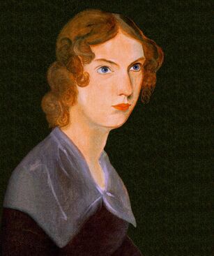 Anne Brontë (1820-1849). Portrait by her brother, Patrick Branwell Brontë, circa. 1835
