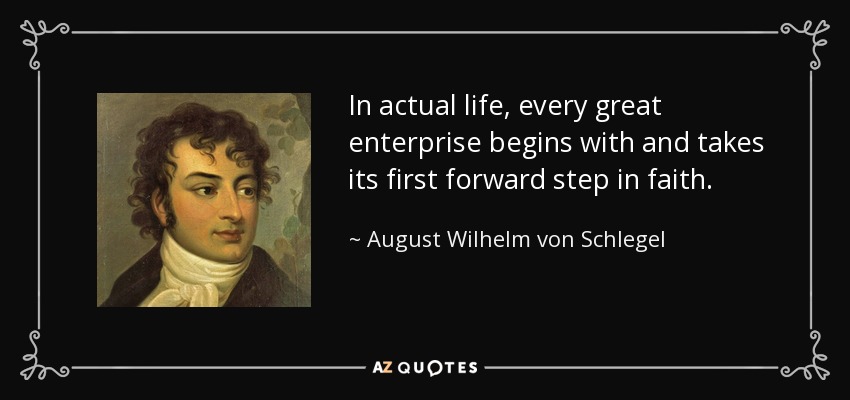 August Wilhelm Schlegel Famous Quote