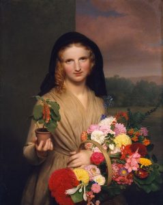 Charles-Cromwell-Ingham-flower-girl-1846