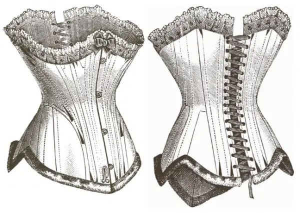 Corsets caused breathing problem