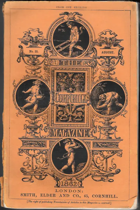 Front Cover of Cornhill Magazine 1862