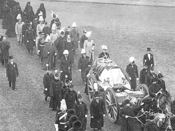 Queen Victoria I's funeral