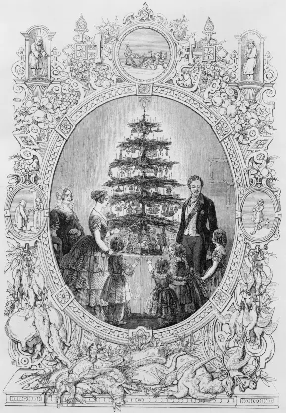 Christmas Tree during Georgian Era