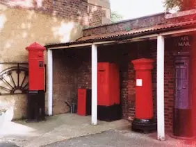 Historic PostBox collection at Bruce Castle Park