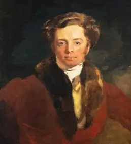 Self portrait by Geddes in 1815