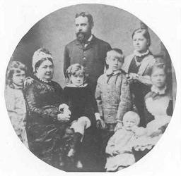 Henry and his family