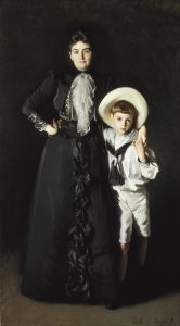John Singer Sargent - Portrait of Mrs. Edward L. Davis and Her