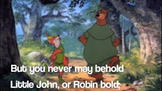 Lines of Robin Hood and the Cartoon Pictures