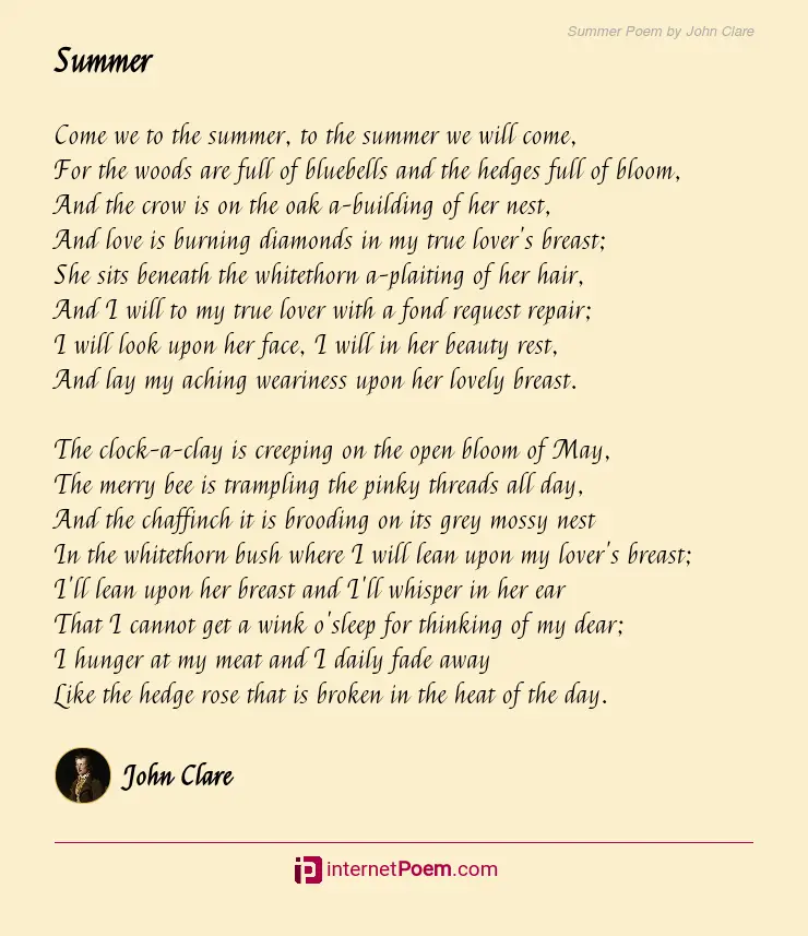 Lyrics of the Poem