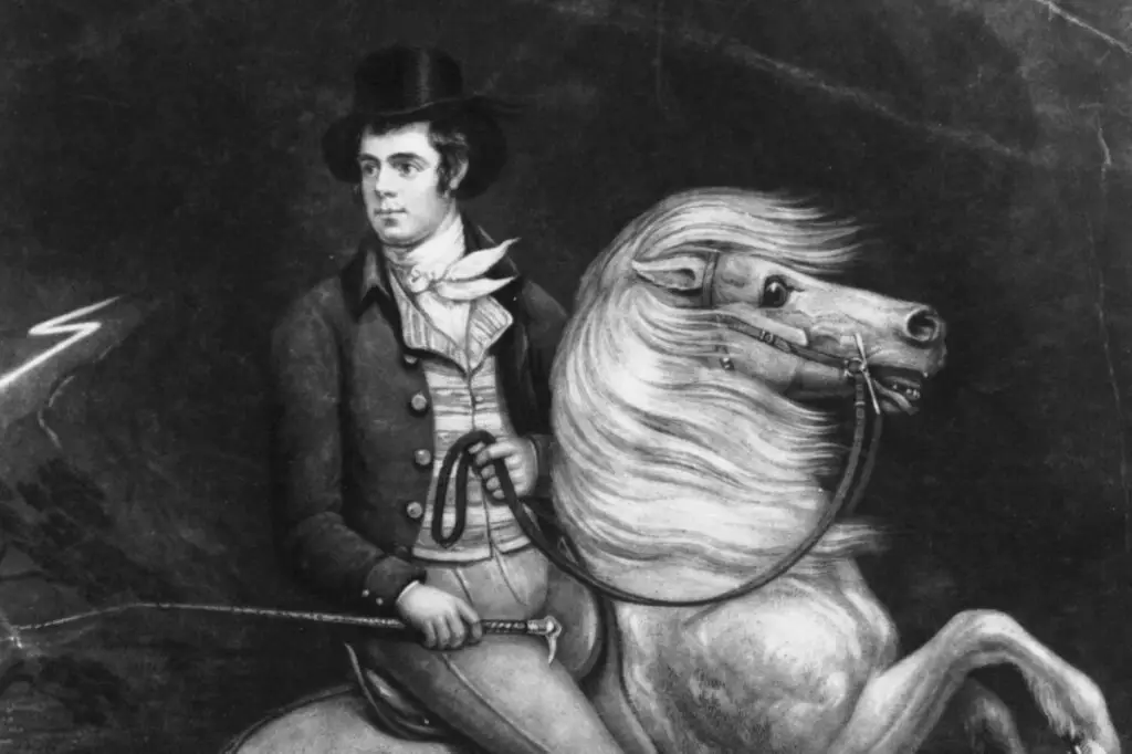 Burns is Riding the Horse