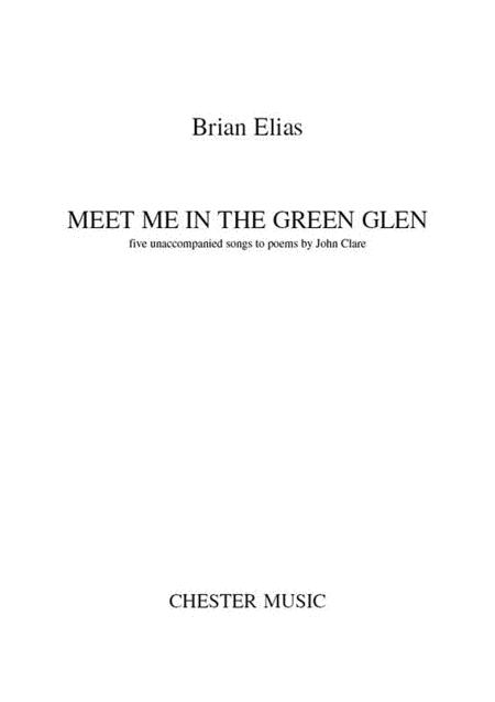 The Large Book Cover of Meet Me in the Green Glen by John Clare