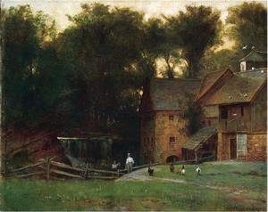 The-Mill by Thomas Worthington Whittredge