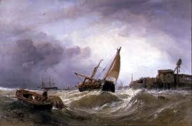 The River Texel painting by Clarkson Stanfield