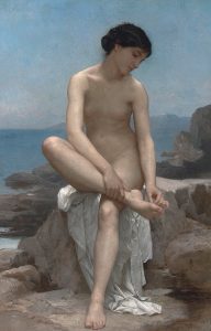 William-Adolphe Bouguereau's painting the Bather