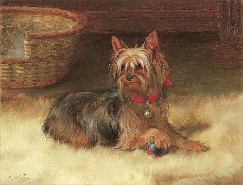 william henry hamilton trood's dog painting