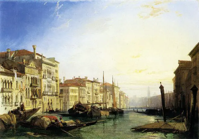 RICHARD PARKES BONNINGTON - Venice Grand Canal