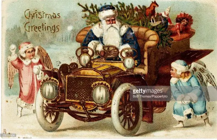 Victorian Christmas card