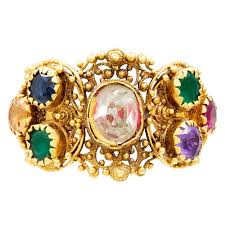 Victorian Era Acrostic Jewellery