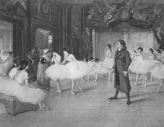Victorian Era Ballet School