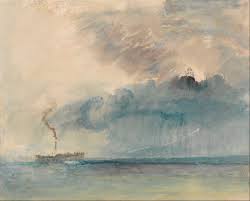 A Paddle Steamer in a Storm JMW Turner