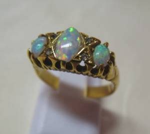 Victorian Era Garnet Ring