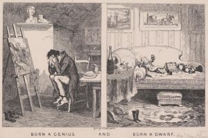 born-a-genius-and-born-a-dwarf-1847-george-cruikshank