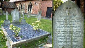 Burrial Place and Tombstone of Matthew Arnold