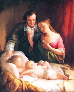 domestic-happiness-1849-lilly-martin-spencer