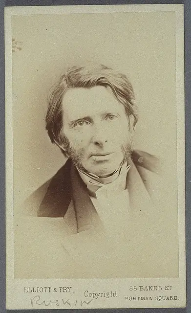 John Ruskin's portrait