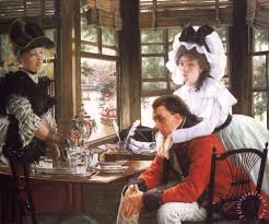painting created by Tissot