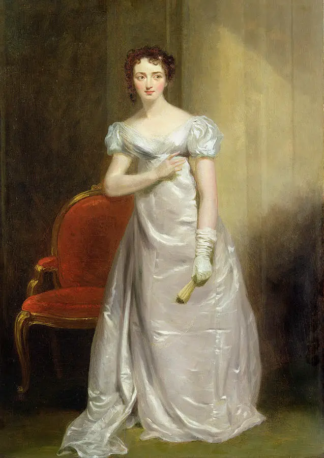 painting done by george clint of harriet smithson