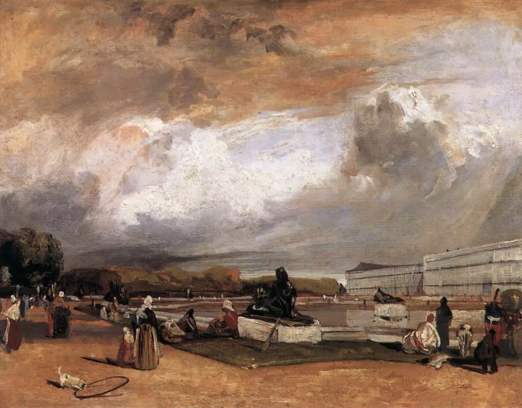 Richard Parkes Bonnington: Park at Versailles