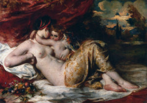 Venus and Cupid, by William Etty