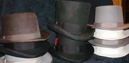 victorian men's hats