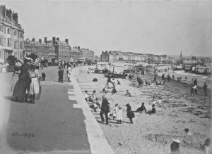Victorian Weymouth beach 1892