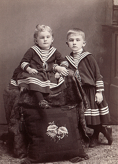 Rich victorian children dresses