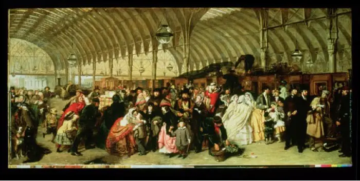 William Powell Frith the Railway Station & Derby Day Paintings