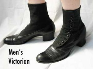 Victorian Men's Footwear Designs Facts & Pictures