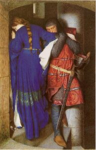 Frederick William Burton The Meeting in the Turret Stairs