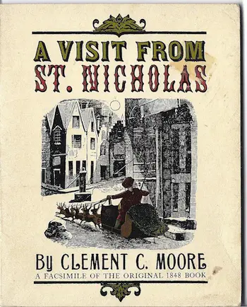 first word of a visit from st nicholas