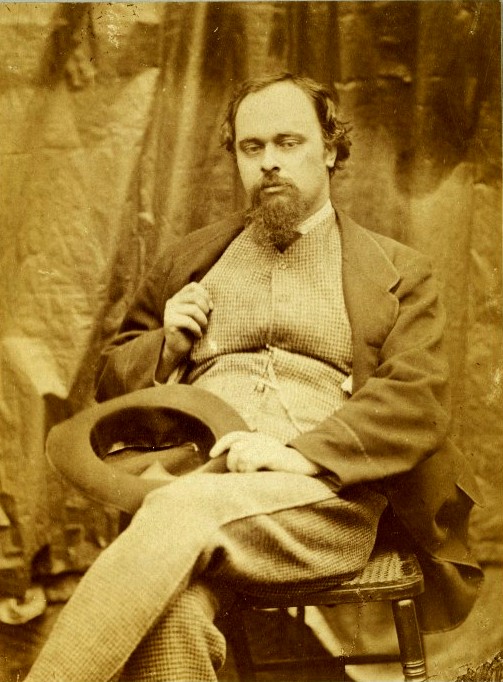 Photograph of Dante Gabriel Rossetti