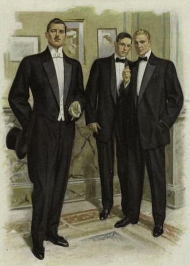 Edwardian times dressing style of men
