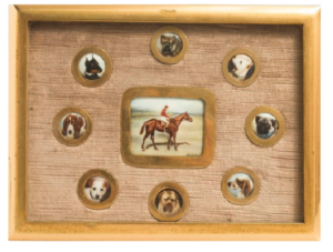 Eight Canine and a Central Racehorse Miniature