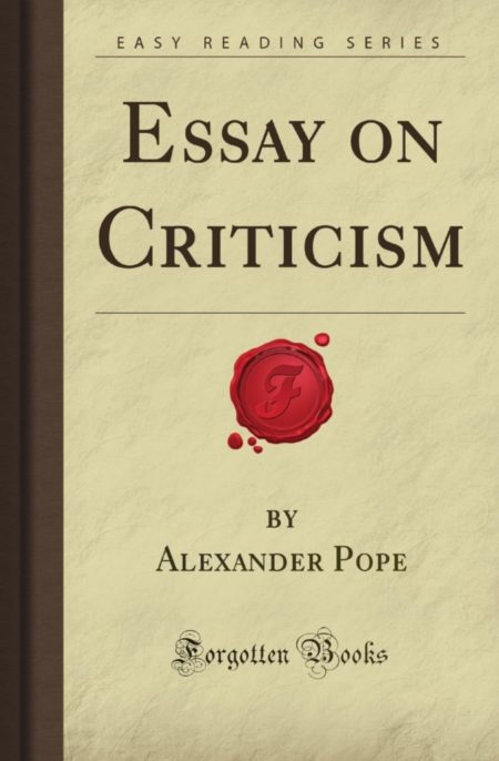 Essay on Criticism by Alexander Pope