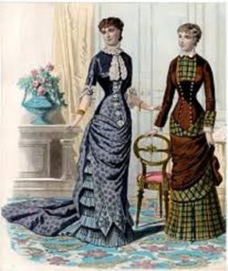 History Natural Form-Victorian Dress-Bustle Dresses